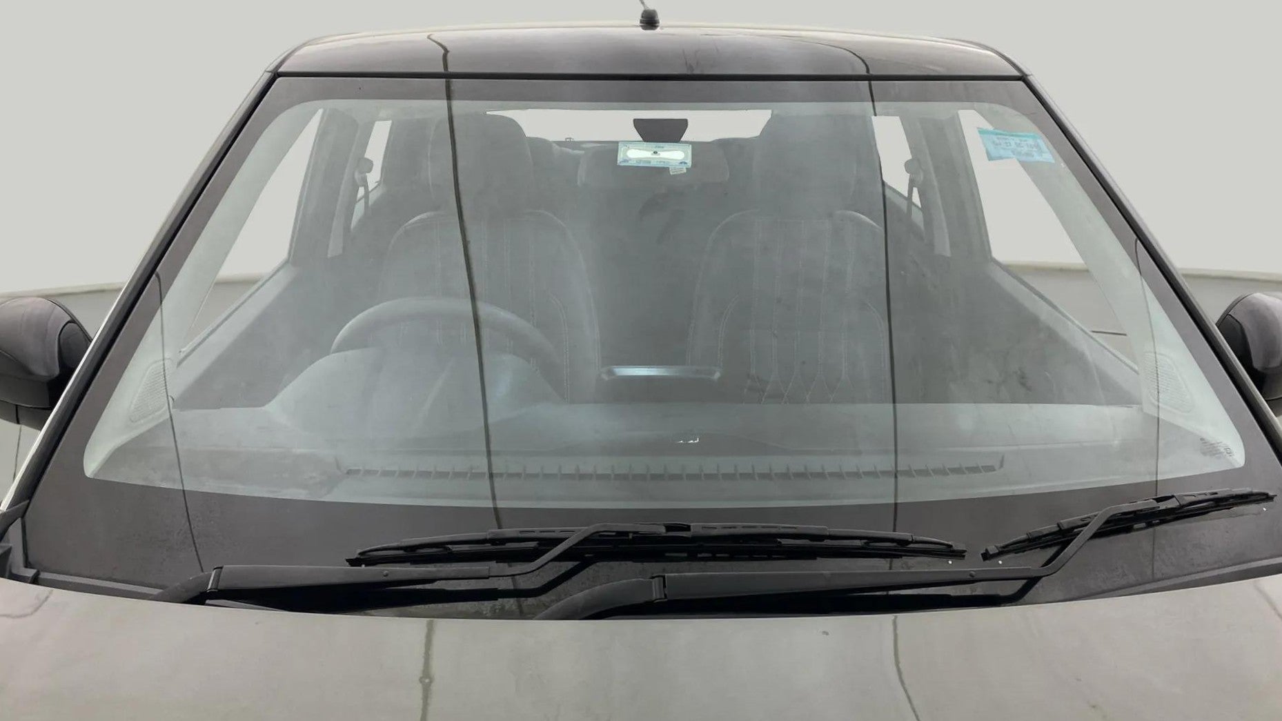 Front windshield view of a Tata Punch