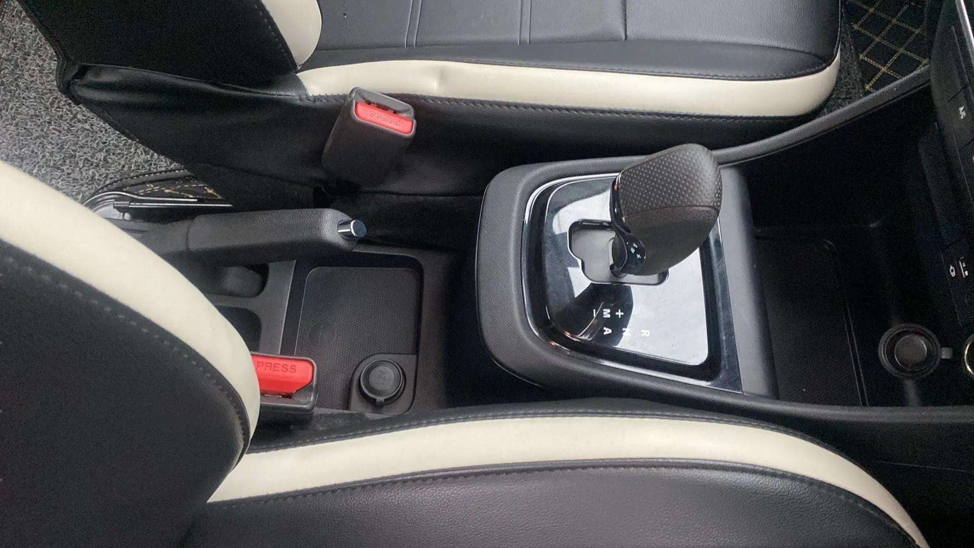 Center console view of a Tata Punch