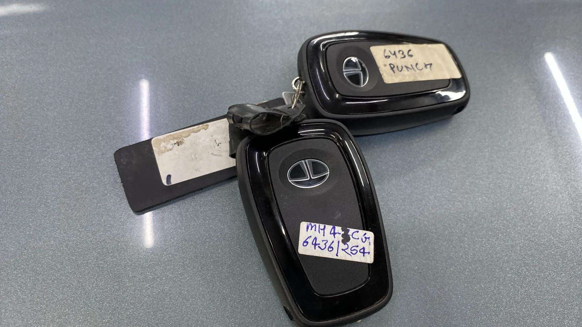 Car key fobs of a Tata Punch