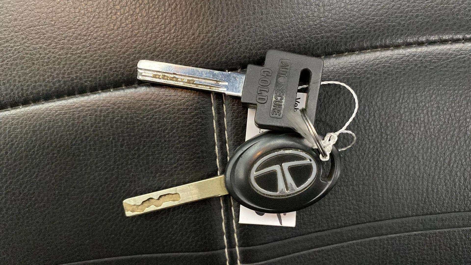 Car key close-up of a Tata Punch