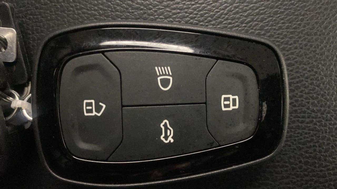 Window and mirror adjustment controls of a Tata Punch