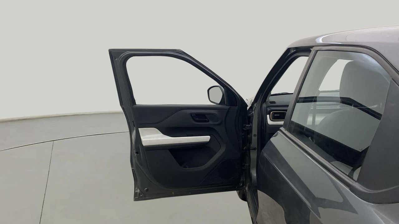 Front left door open view of a Tata Punch