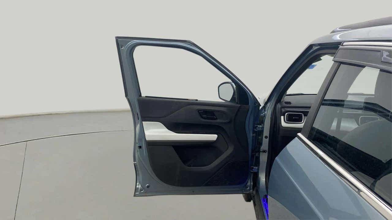 Front door open view of a Tata Punch