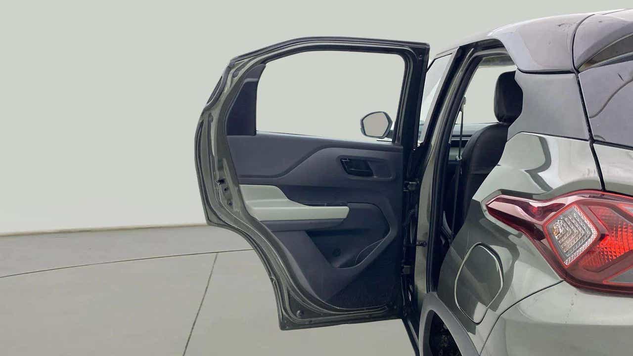 Rear door and taillight view of a Tata Punch