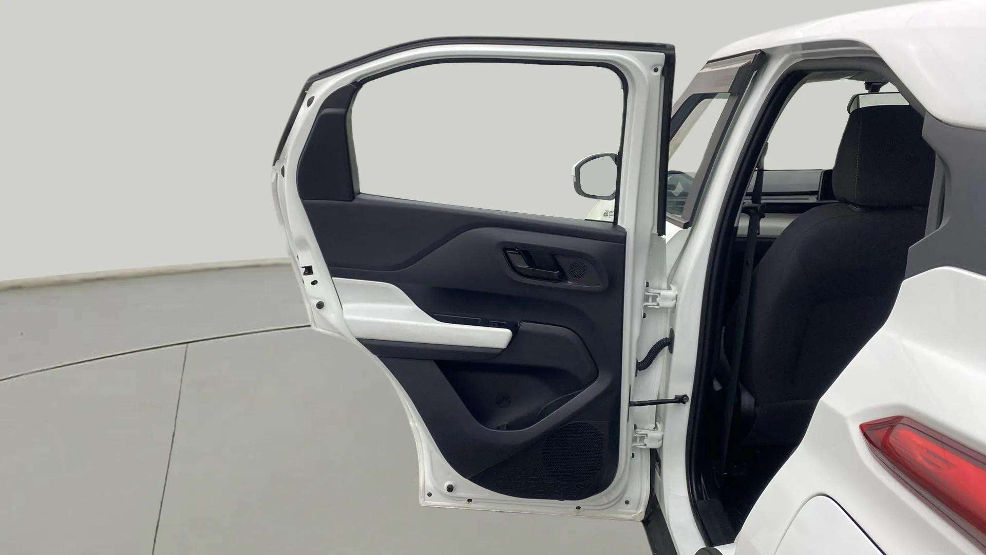 Rear left door interior of a Tata Punch