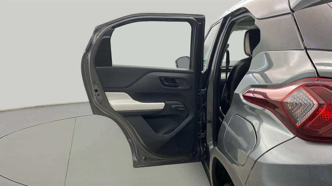 Rear door and taillight view of a Tata Punch