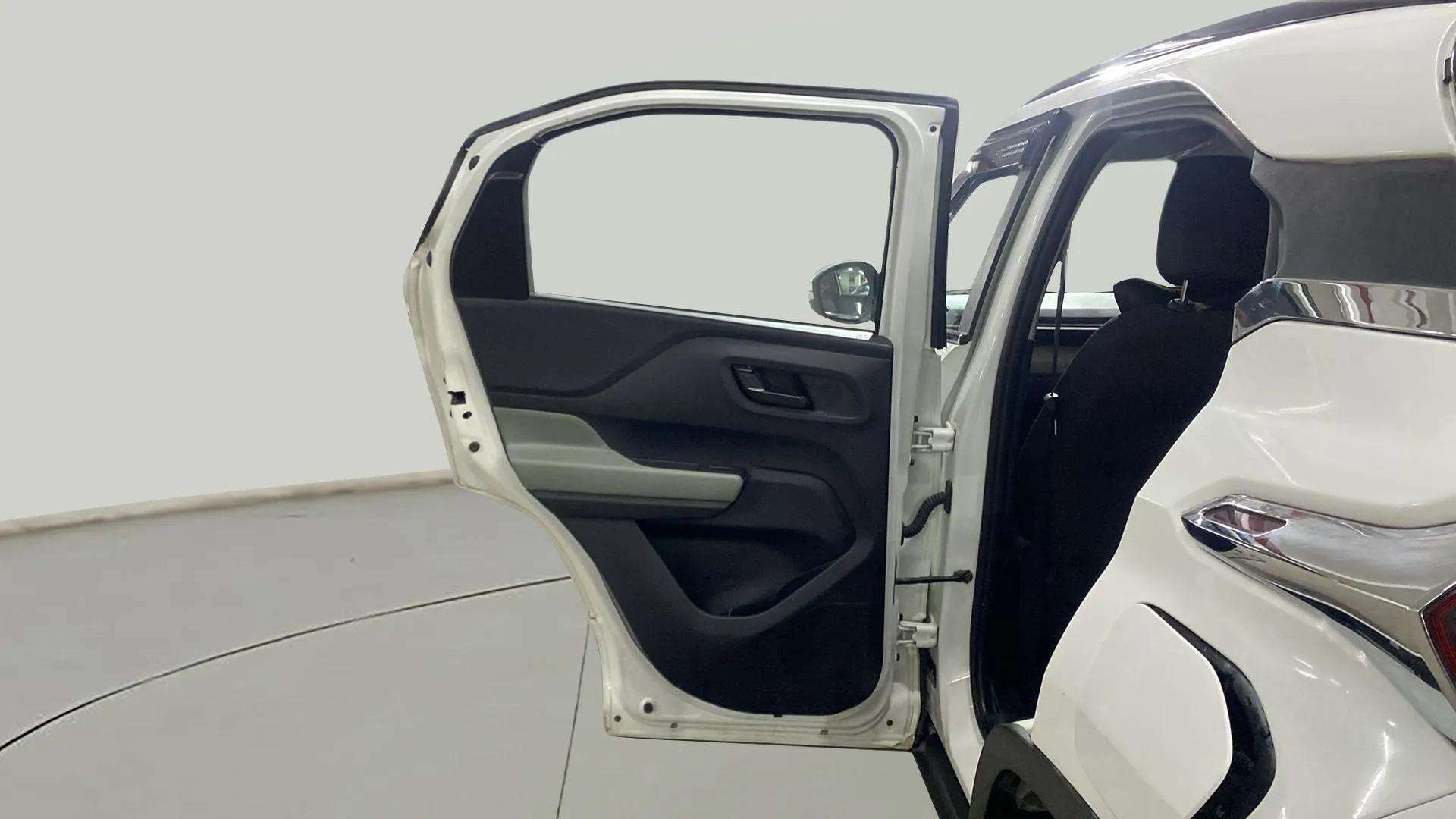 Rear left door area of a Tata Punch