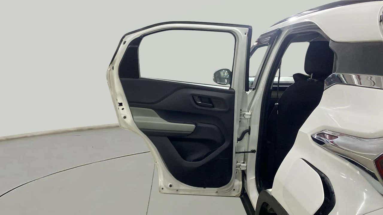 Rear left door area of a Tata Punch