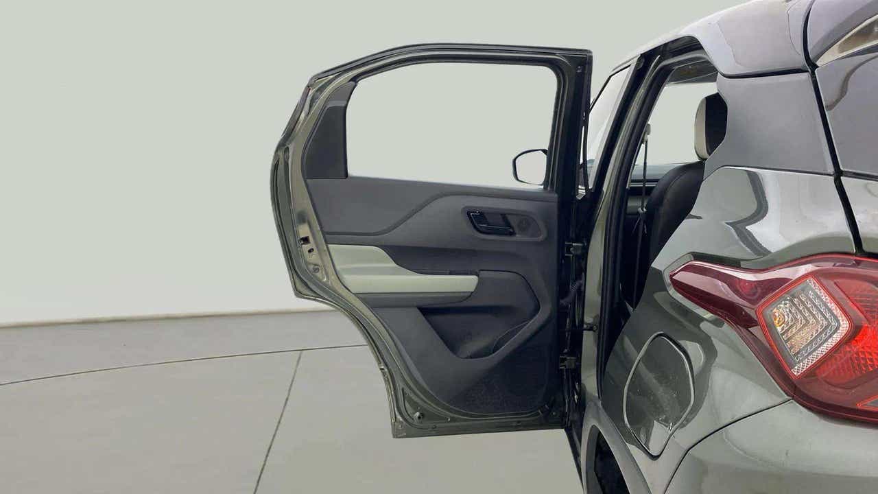 Rear door and tail light view of a Tata Punch