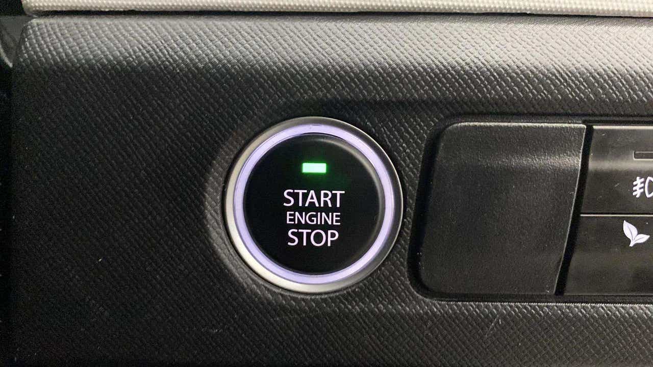 Start stop button of a Tata Punch
