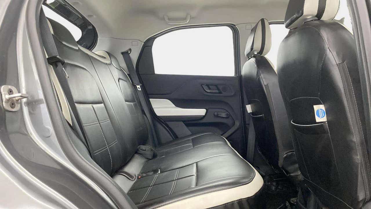 Rear seat interior of a Tata Punch
