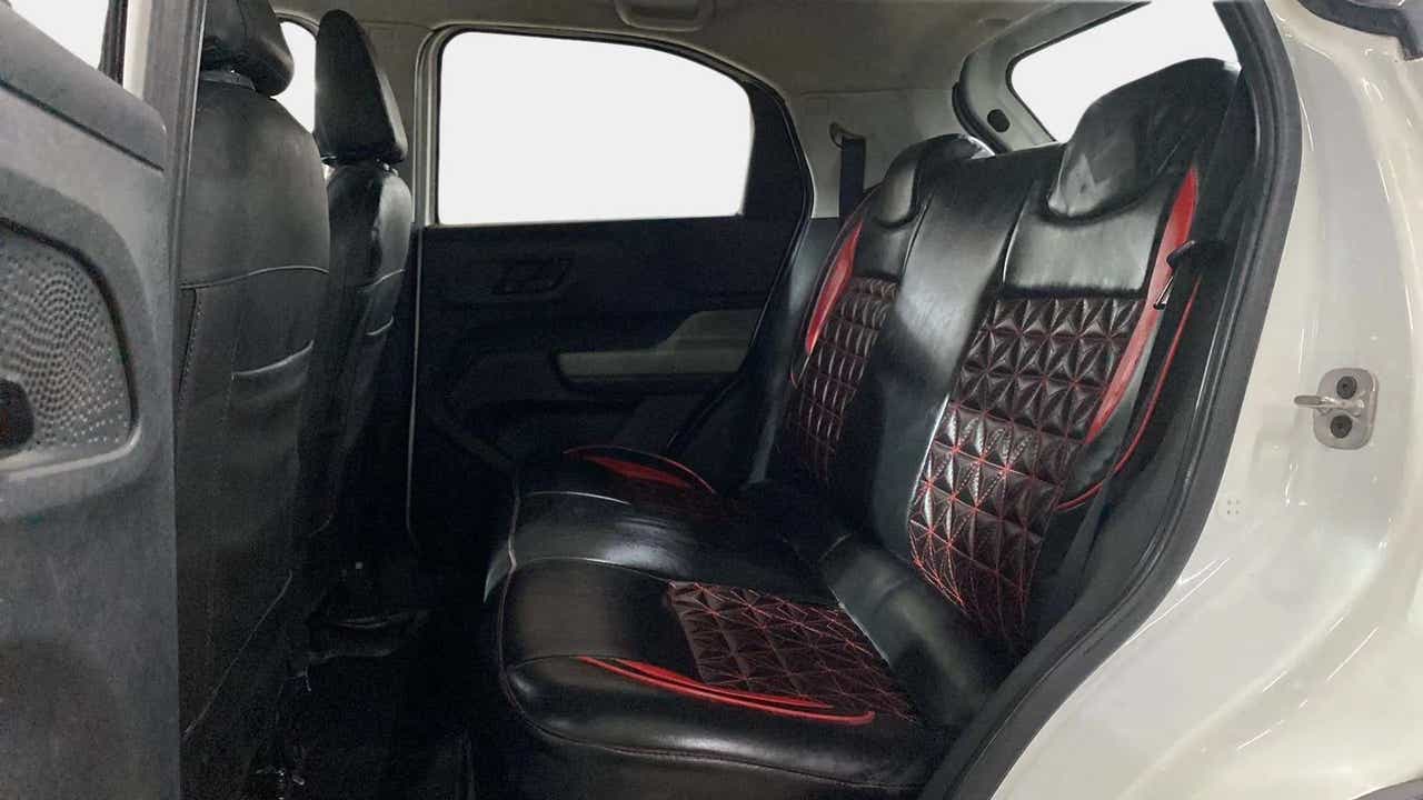 Rear seat view of a Tata Punch