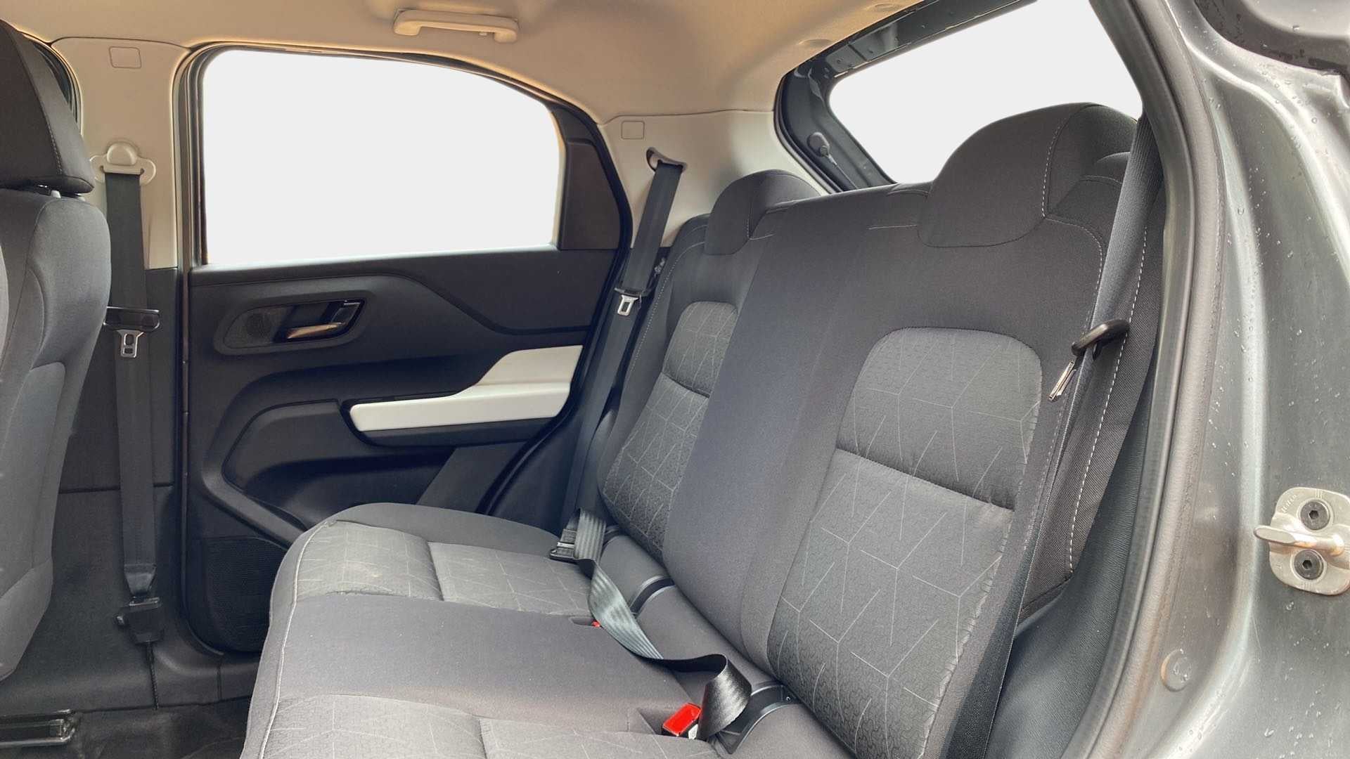 Rear seat view of a Tata Punch