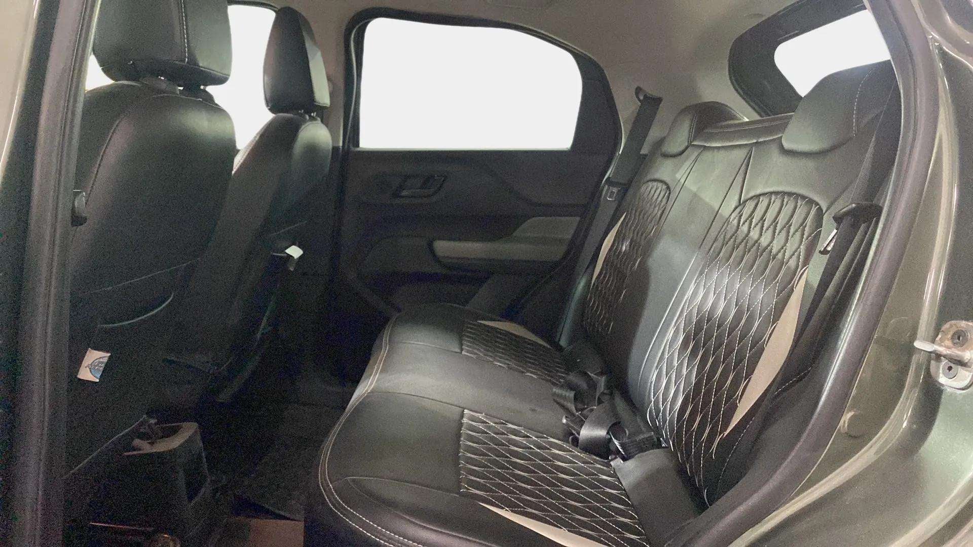 Rear seat view of a Tata Punch