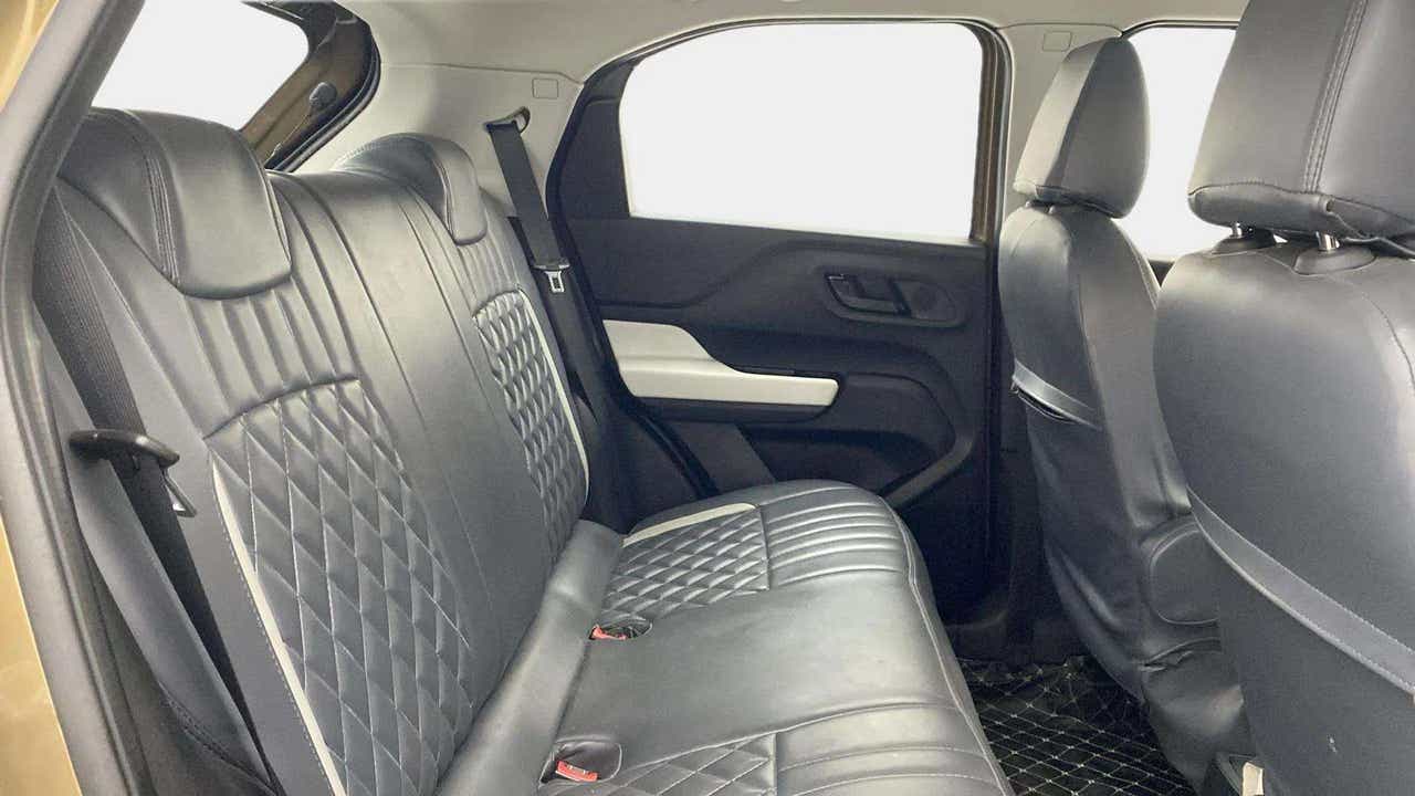 Rear seat view of a Tata Punch