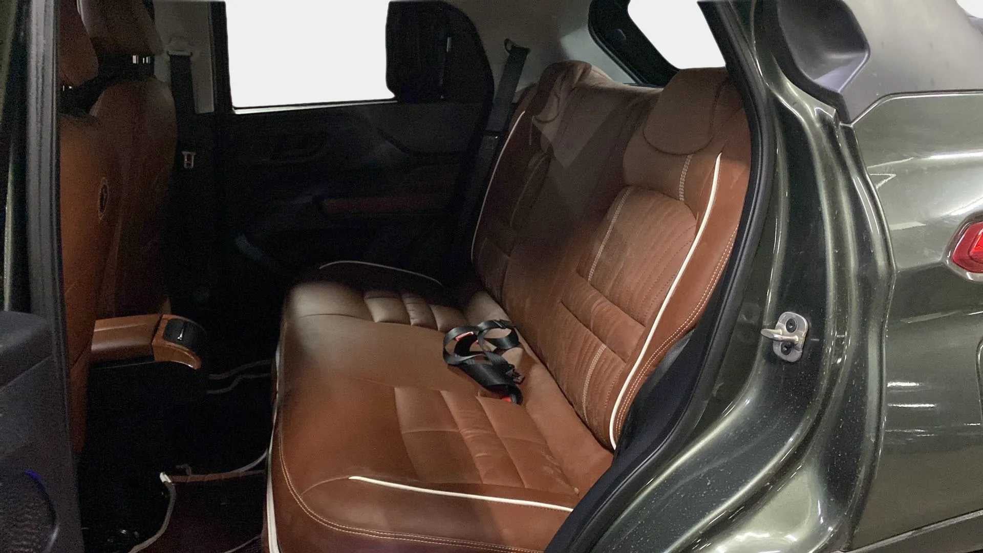 Rear seat view of a Tata Punch