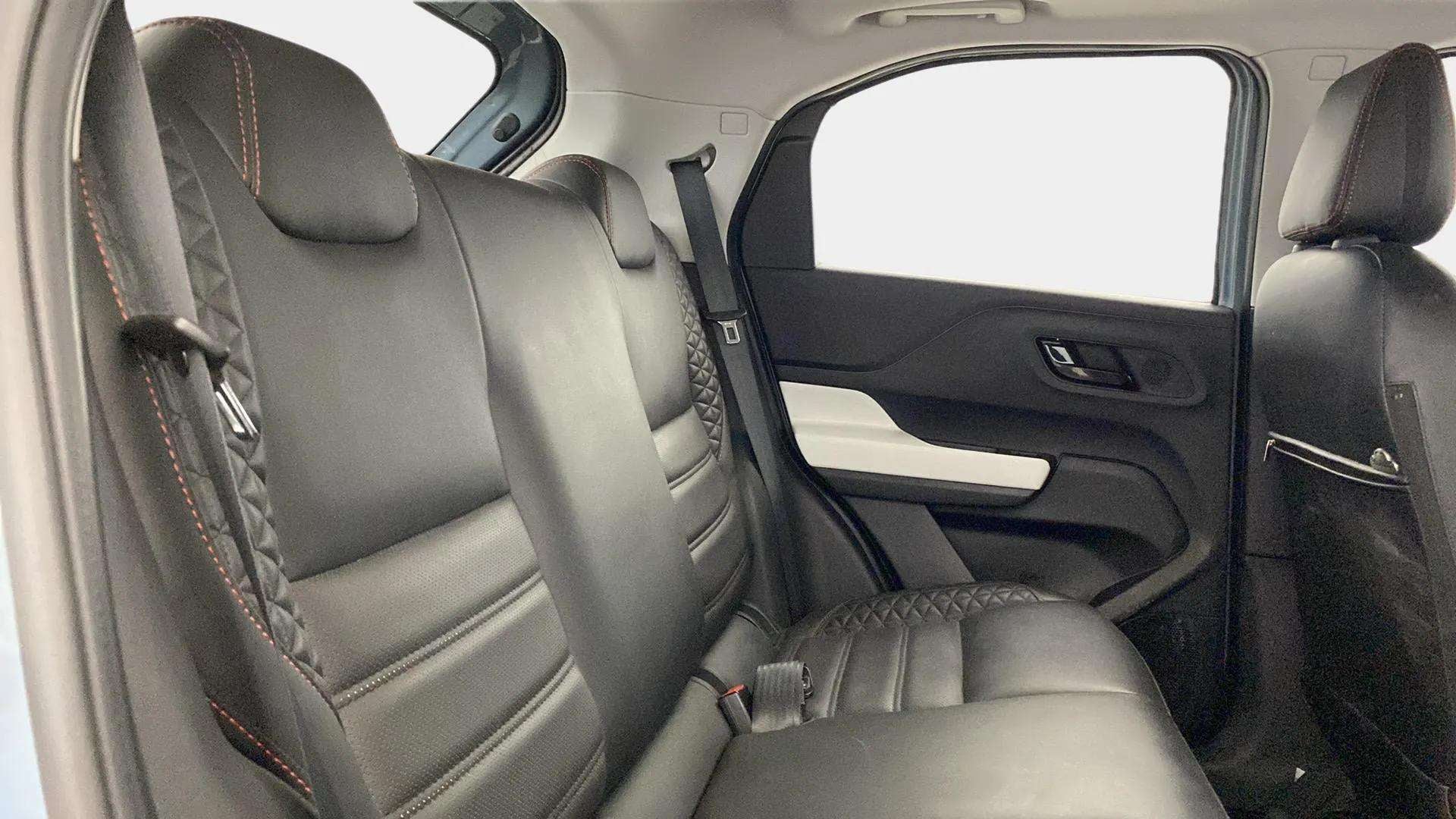 Rear seat interior of a Tata Punch
