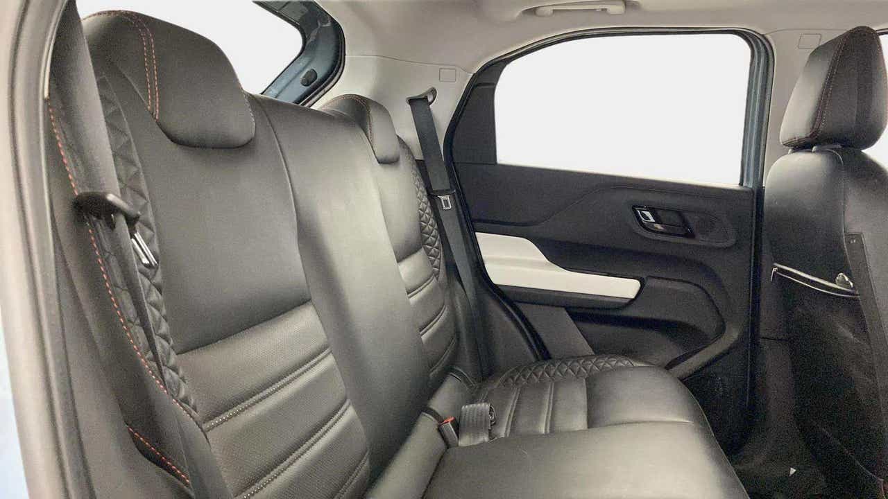 Rear seat interior of a Tata Punch