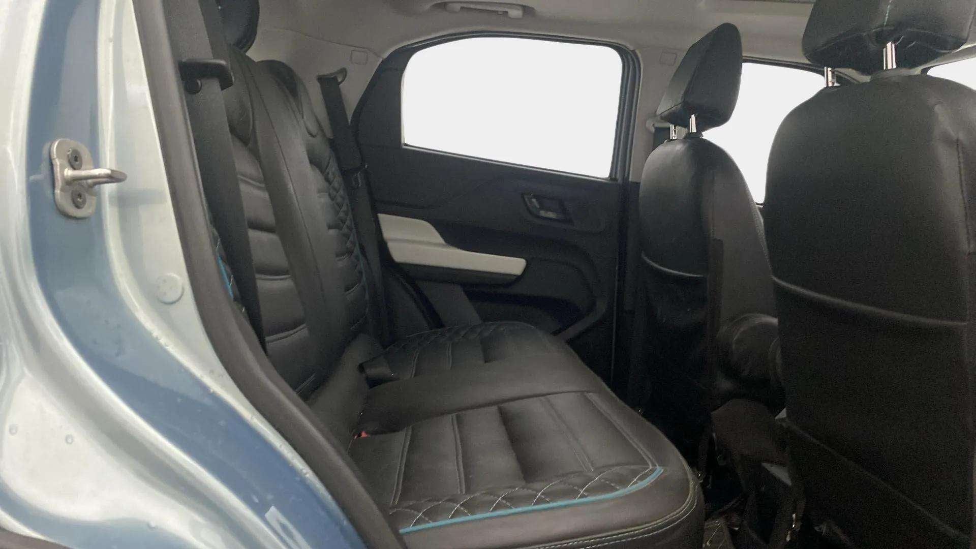 Rear seat view of a Tata Punch