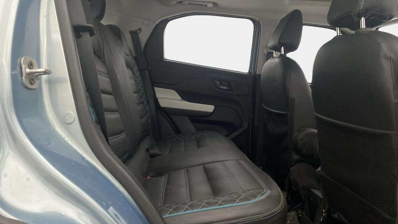 Rear seat view of a Tata Punch
