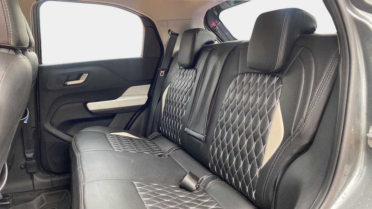 Rear seat view of a Tata Punch