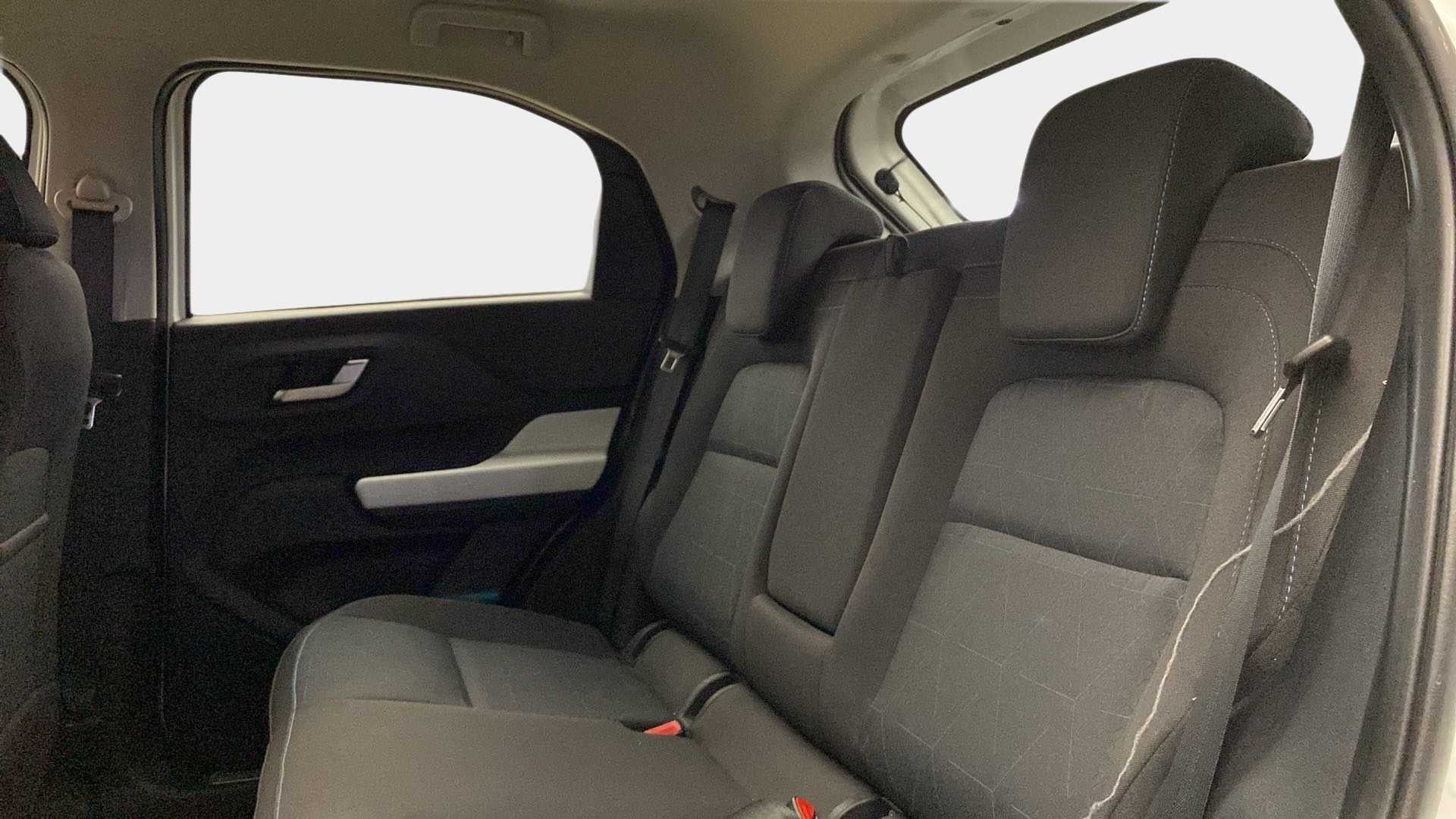 Rear seat view of a Tata Punch