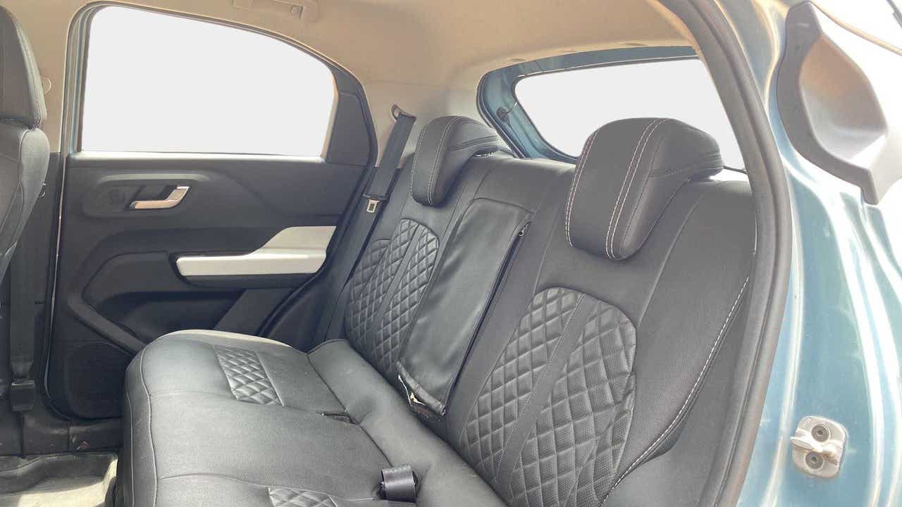 Rear seat view of a Tata Punch