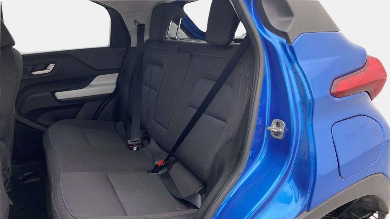 Rear seat view of a Tata Punch