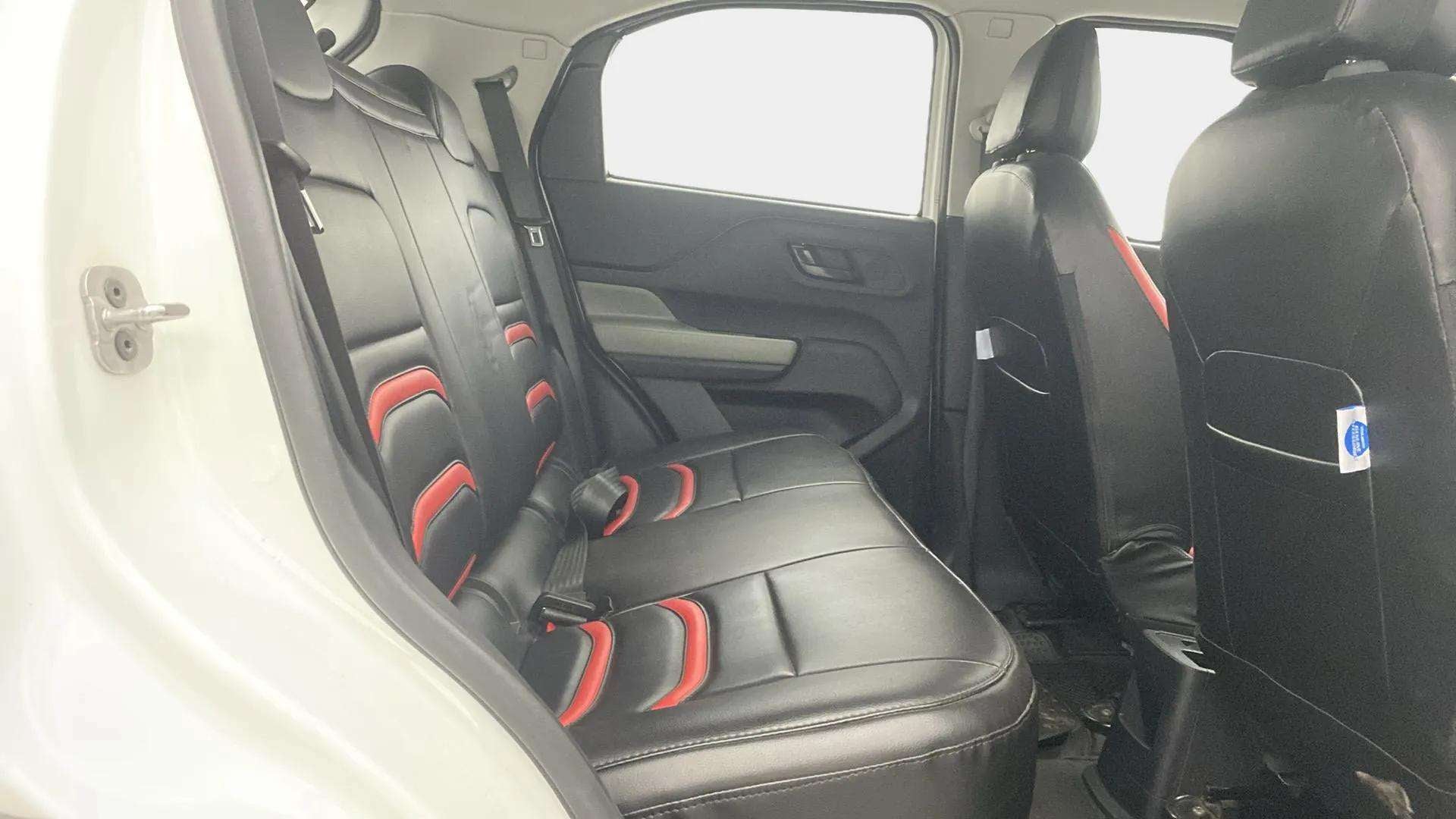 Rear seat view of a Tata Punch