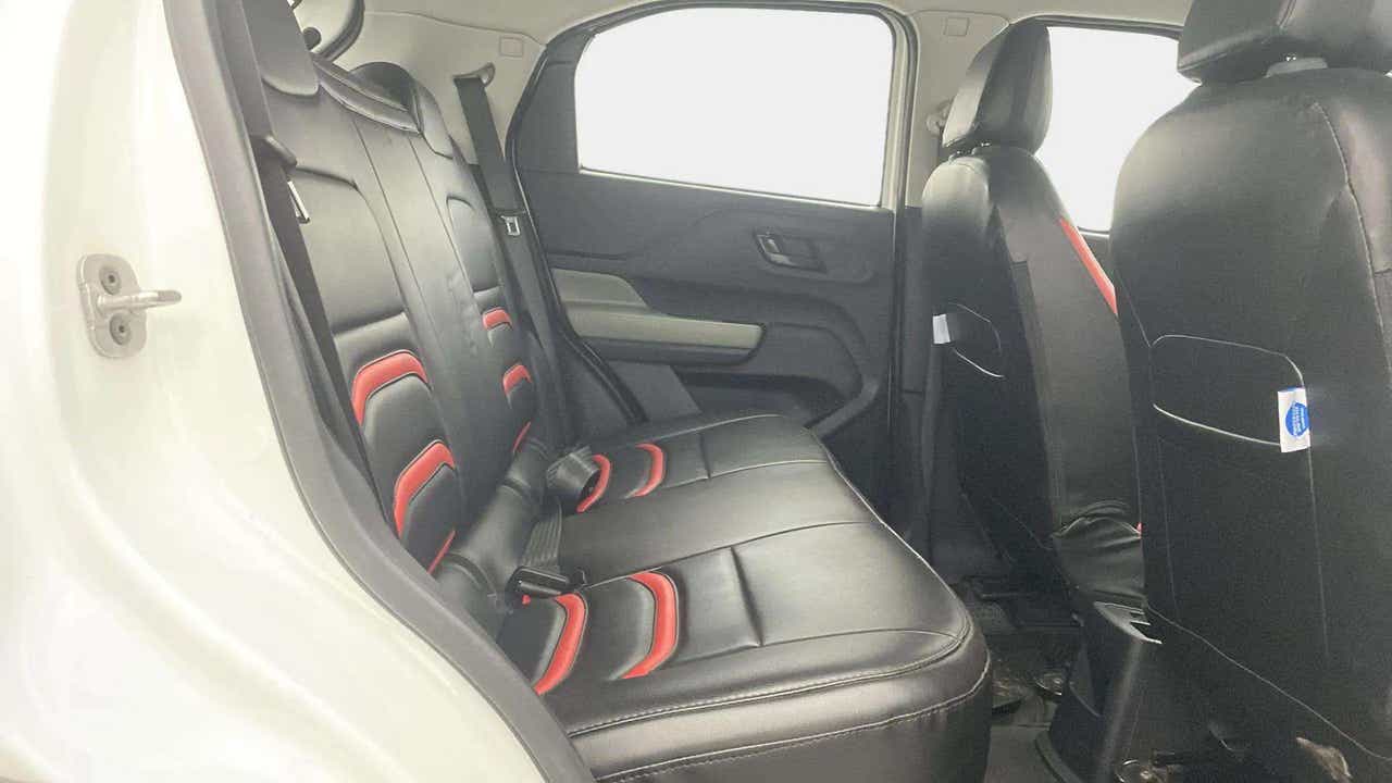 Rear seat view of a Tata Punch