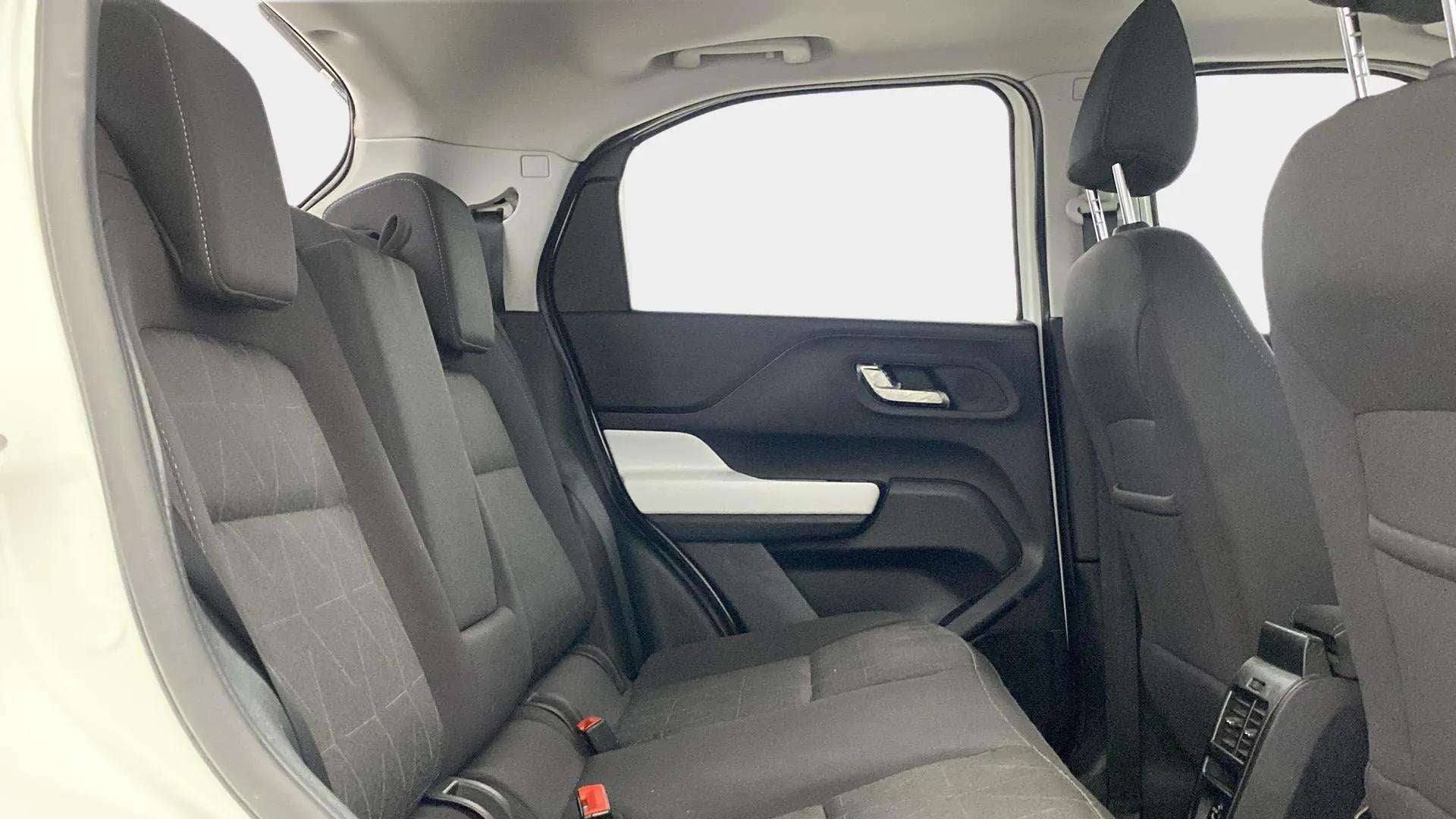 Rear seat interior of a Tata Punch