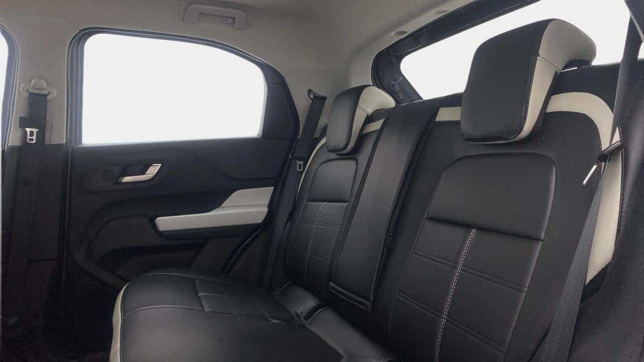 Rear seat view of a Tata Punch