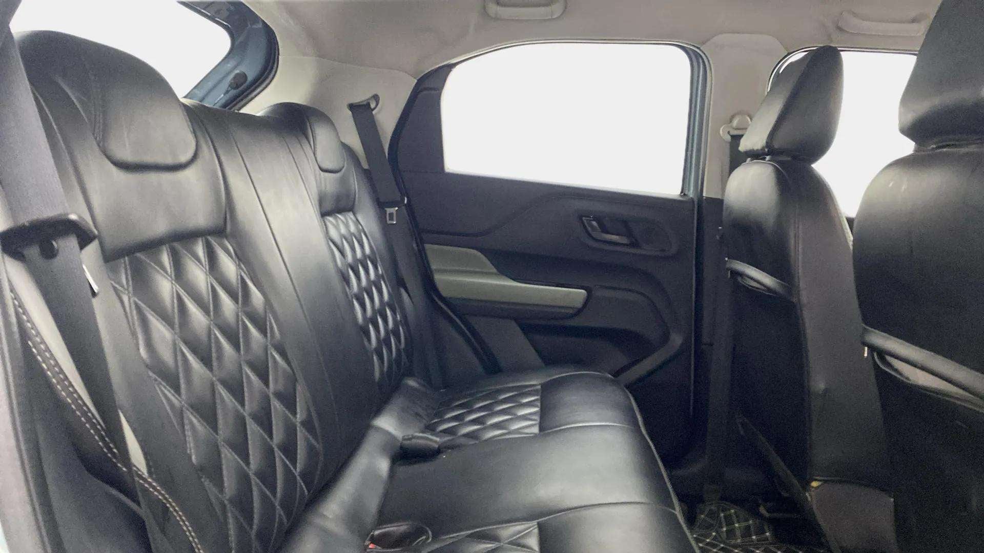 Rear seat view of a Tata Punch