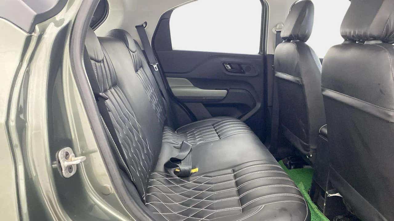 Rear seat view of a Tata Punch