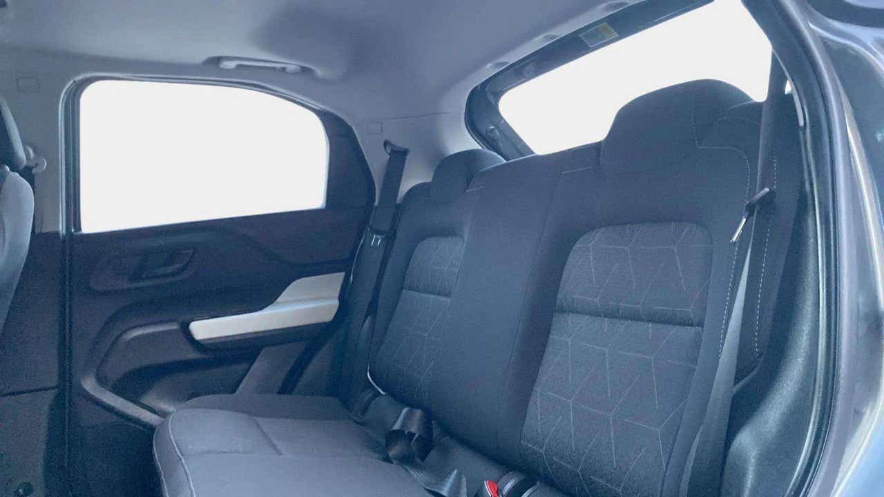 Rear seat view of a Tata Punch