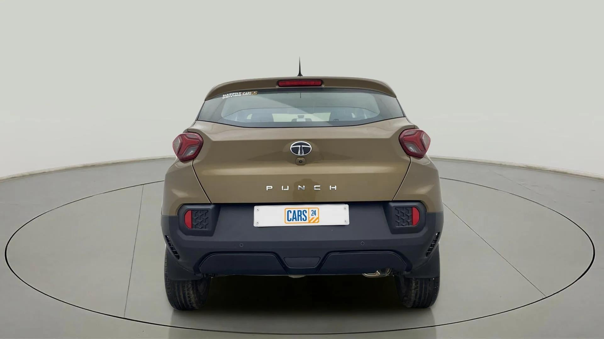 Rear view of a Tata Punch