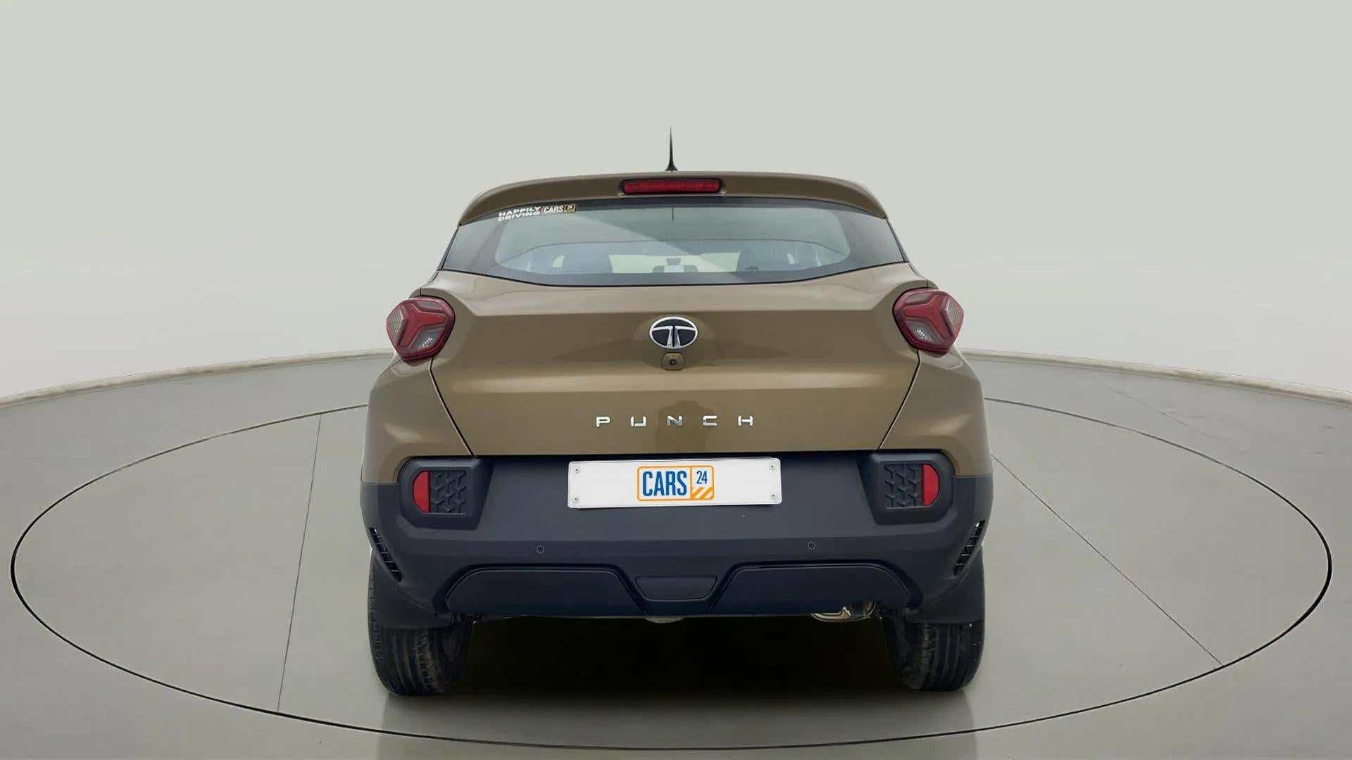 Rear view of a Tata Punch