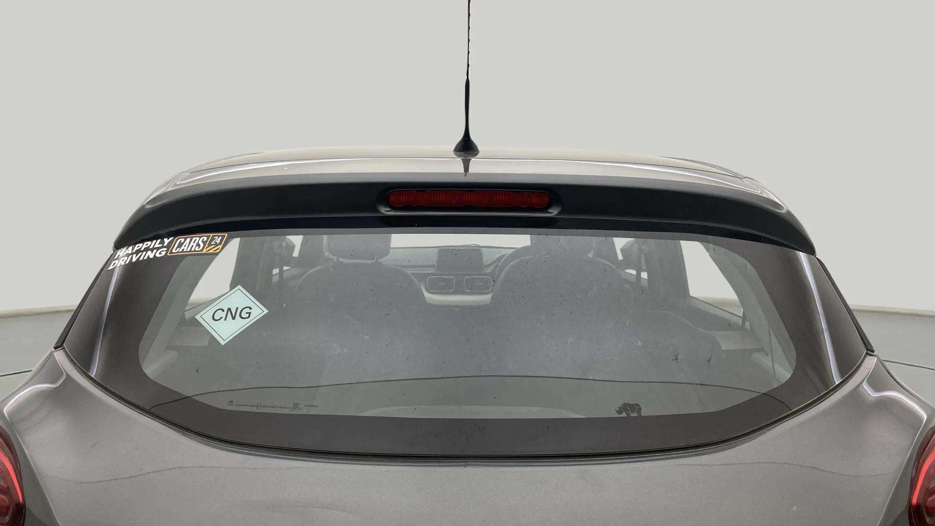 Rear view of a Tata Punch