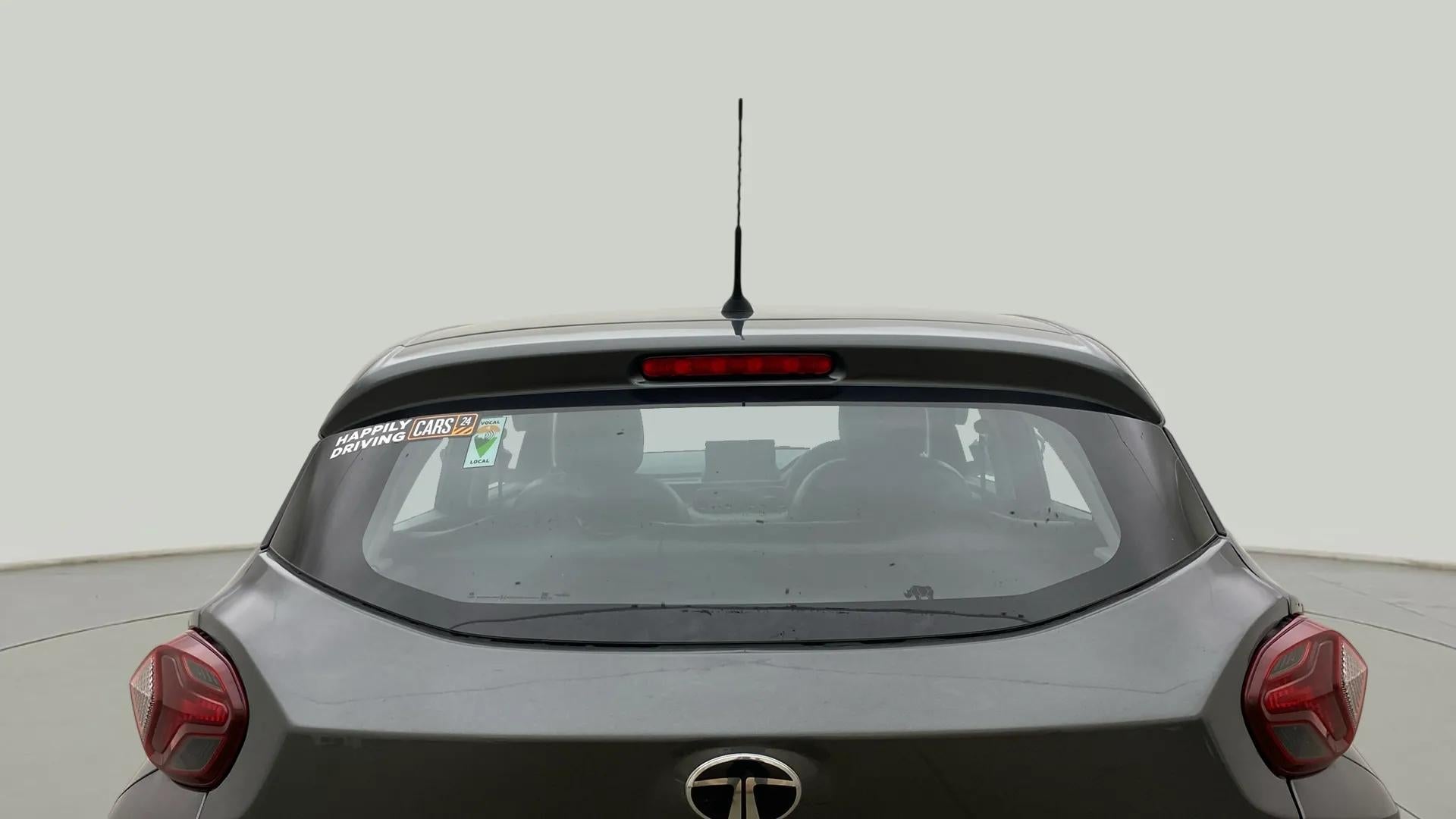Rear view of a Tata Punch