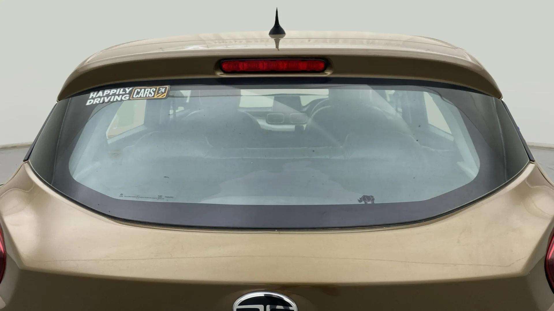 Rear view of a Tata Punch