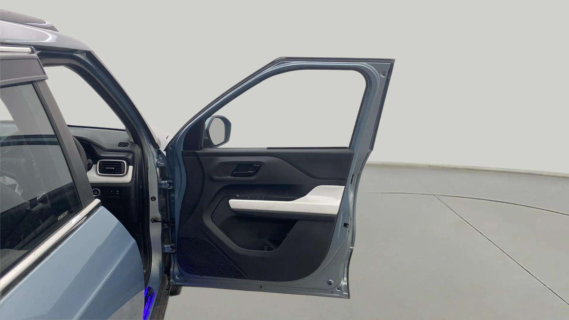 Front door panel and dashboard of a Tata Punch