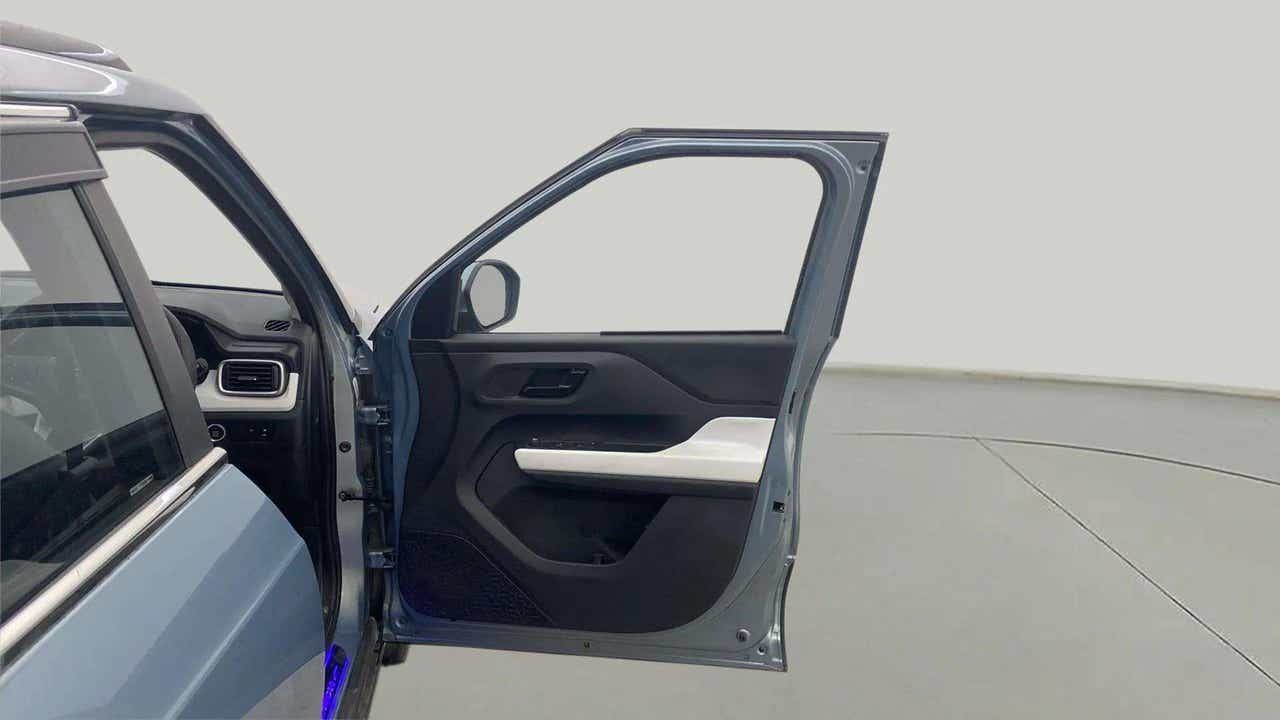 Front door panel and dashboard of a Tata Punch