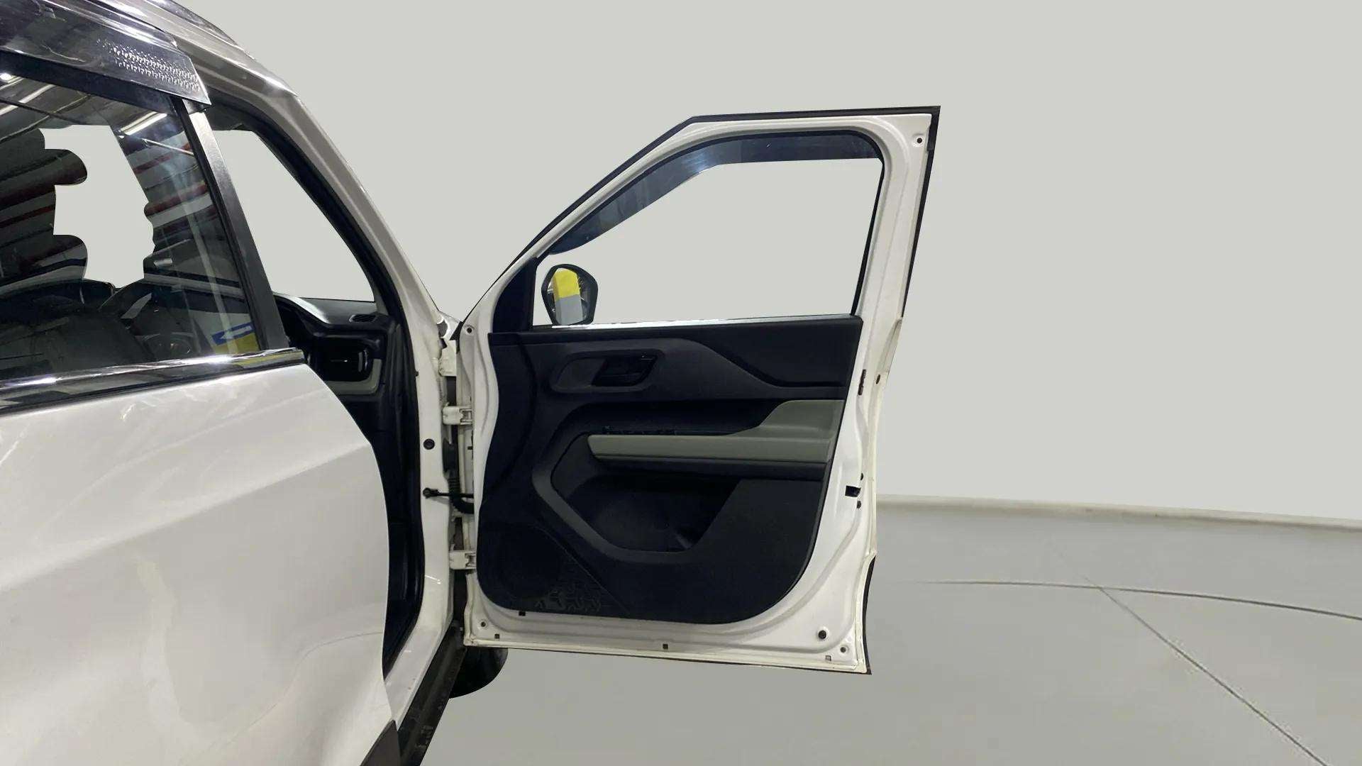 Driver side open door of a Tata Punch