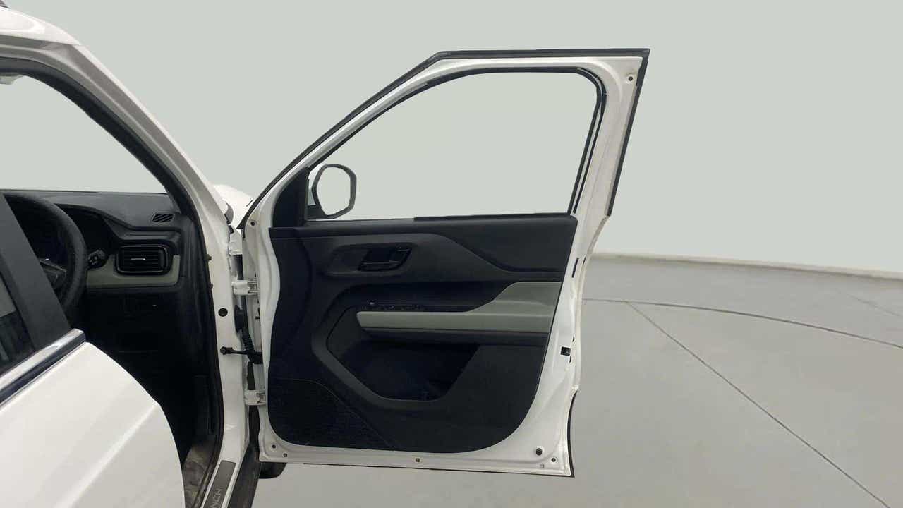 Front door panel of a Orcus White Tata Punch