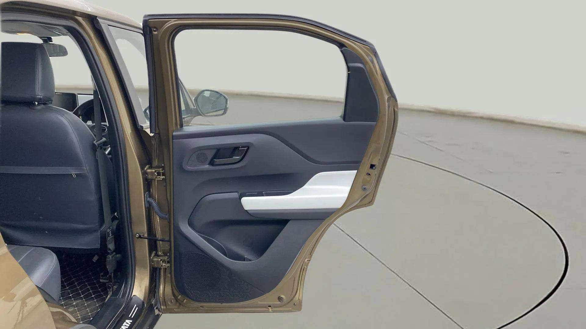 Rear door interior of a Tata Punch