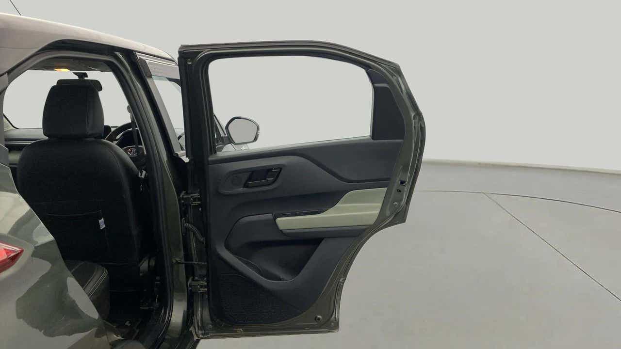 Rear left door interior view of a Tata Punch