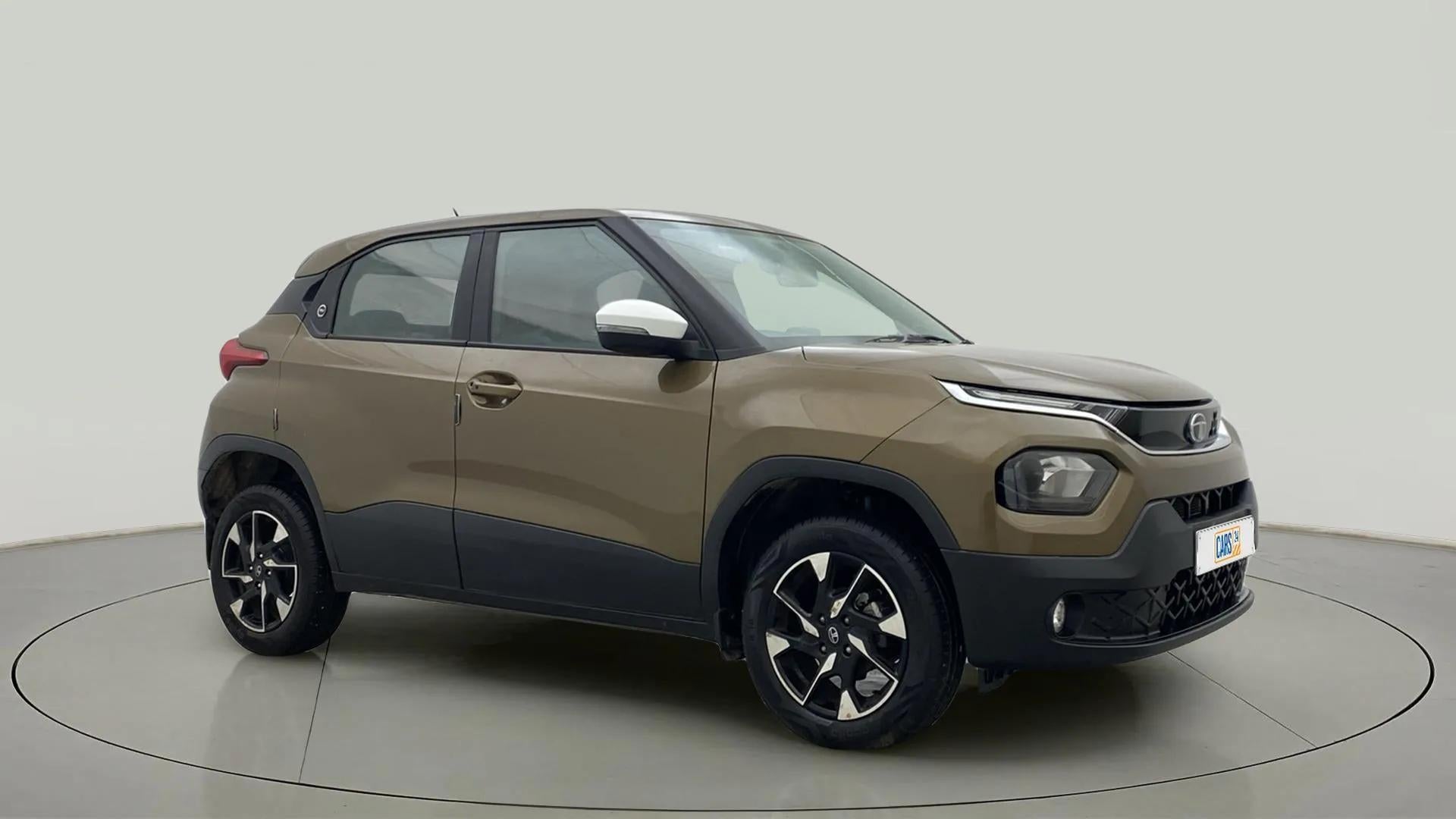 Front three-quarter view of a Tata Punch