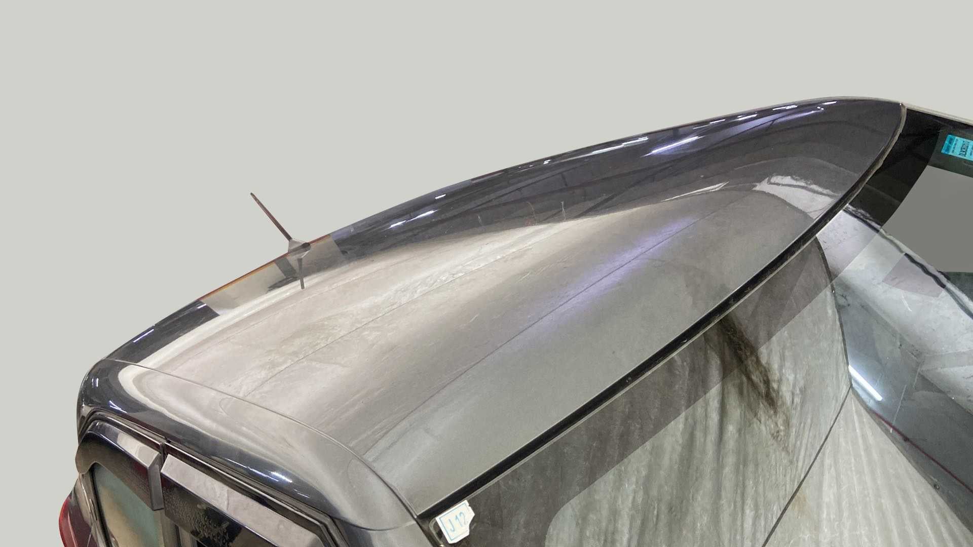 Roof and shark fin antenna view of a Tata Punch