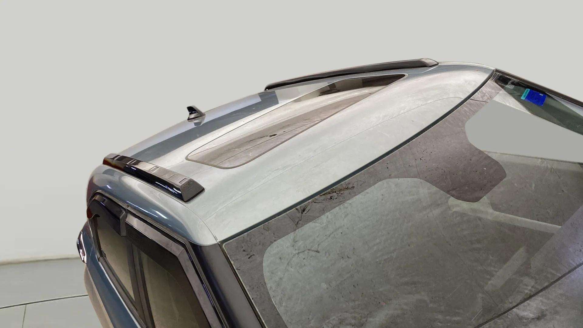 Sunroof and roof rails view of a Tata Punch