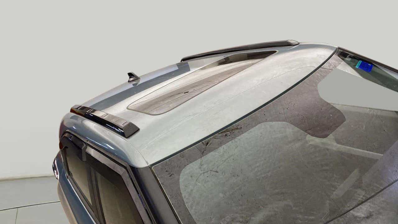 Sunroof and roof rails view of a Tata Punch